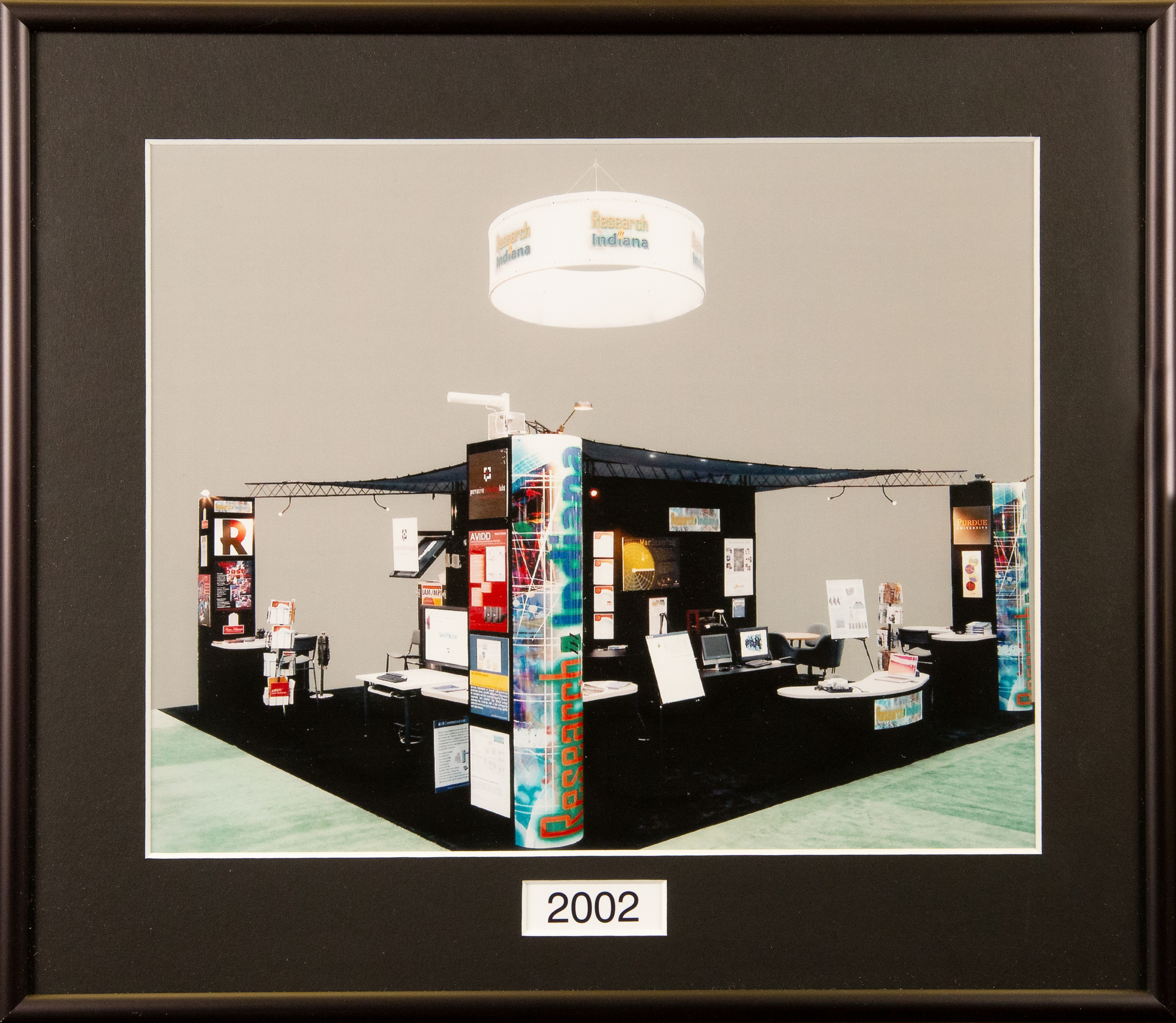 2002 Indiana University Supercomputing Booth: Research in Indiana