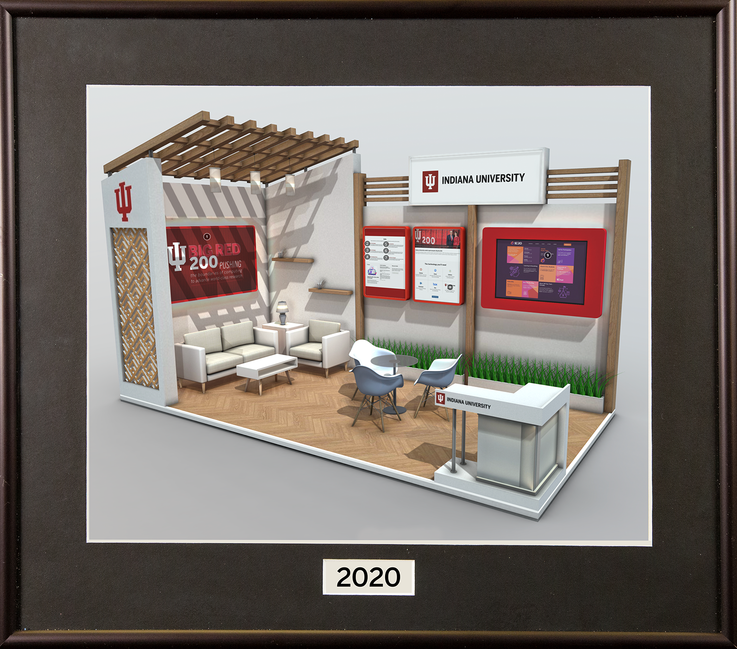2020 Indiana University Supercomputing Booth