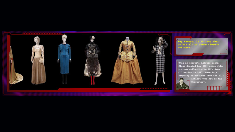 Hey Herman, is it true that IU has all of Glenn Close's costumes?