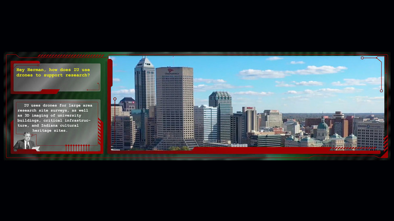 Hey Herman, how does IU use drones to support research?